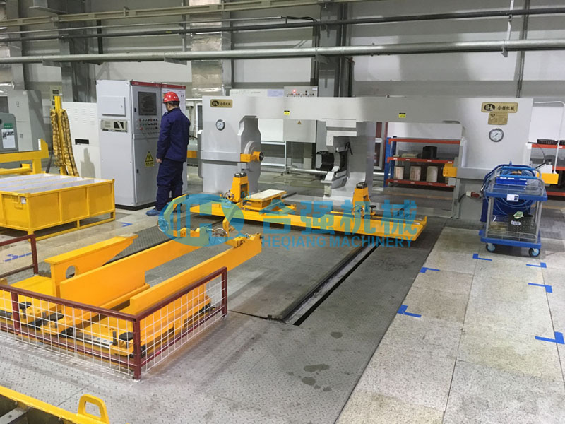 Horizontal Bull Gear Dismounting Press