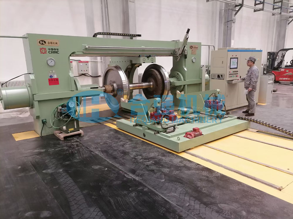 Hydraulic Wheelset Press